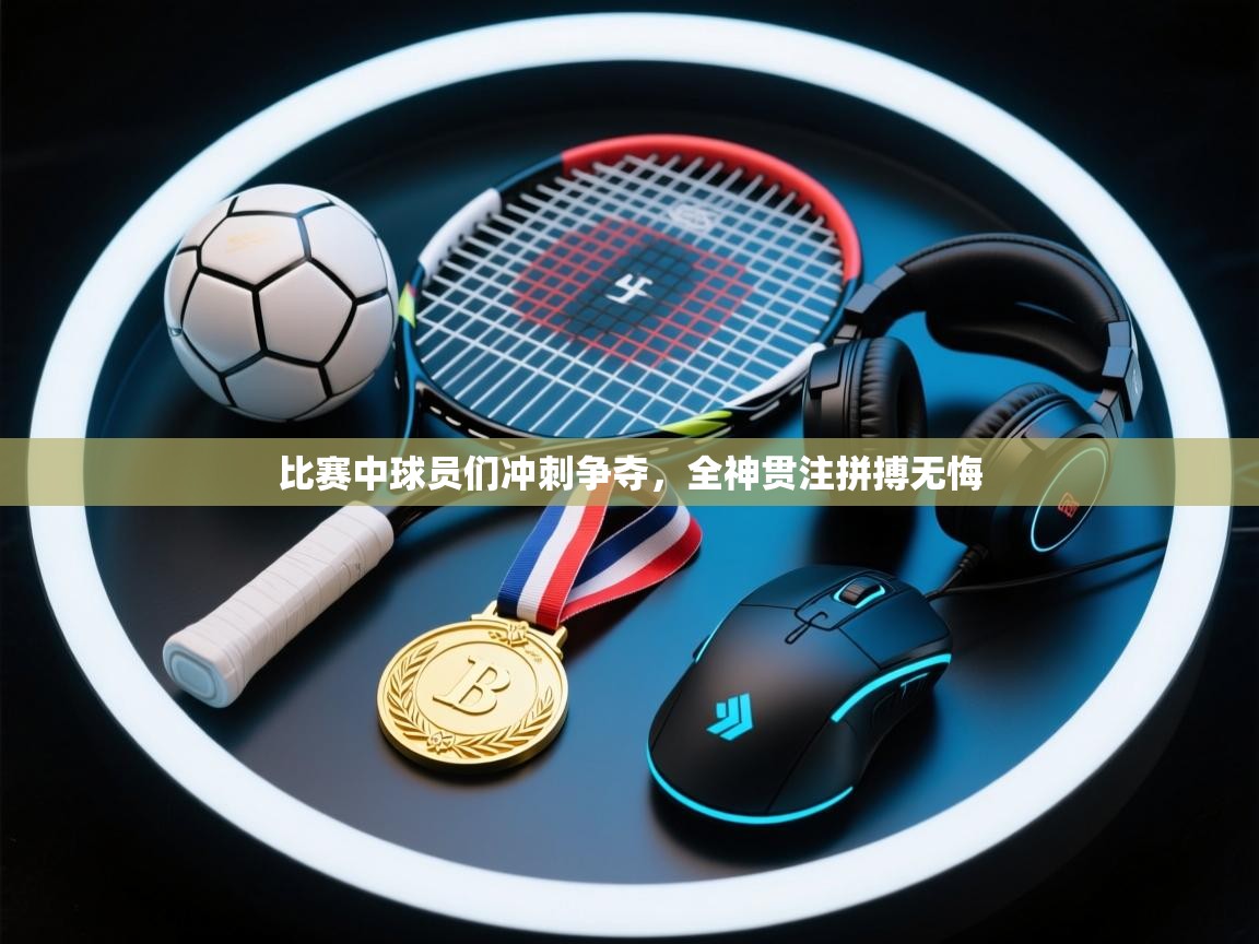 比赛中球员们冲刺争夺，全神贯注拼搏无悔  第1张