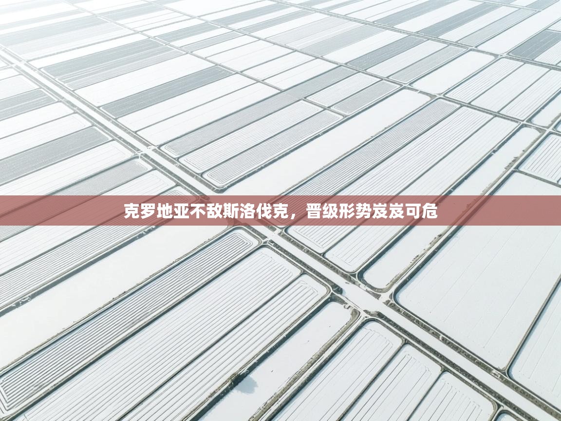 克罗地亚不敌斯洛伐克，晋级形势岌岌可危  第1张